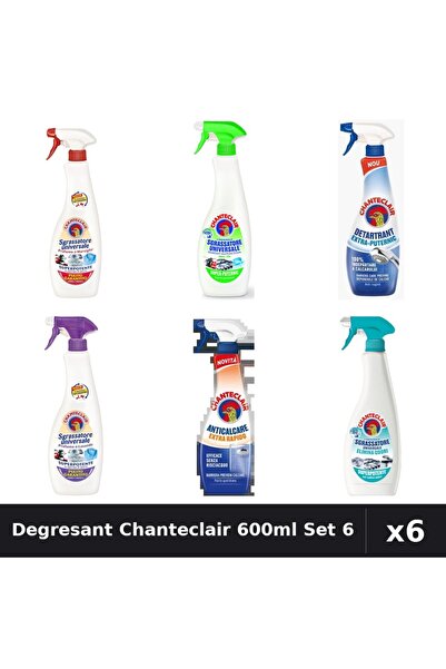 Chanteclair Set 6 Degresant Universal 600-625ml - Marsilia, Lamaie, Mosc, Ant...