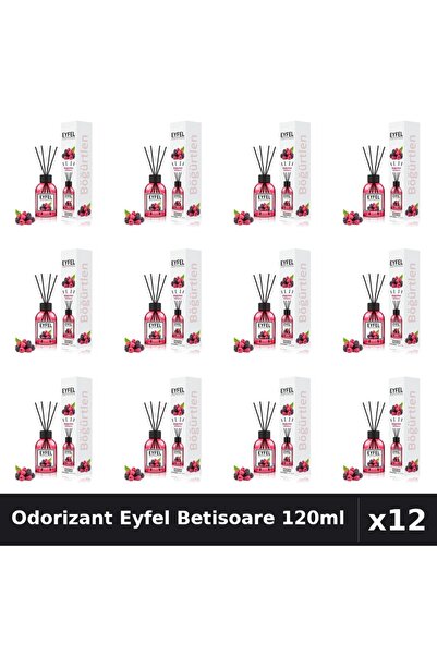 Eyfel Set 12 Odorizant Camera Betisoare Fructe Padure 120ml - Parfum Intens