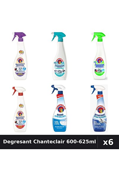 Chanteclair Set 6 Degresant Universal 600-625ml - Mosc, Lămâie, Marsilia, Ant...