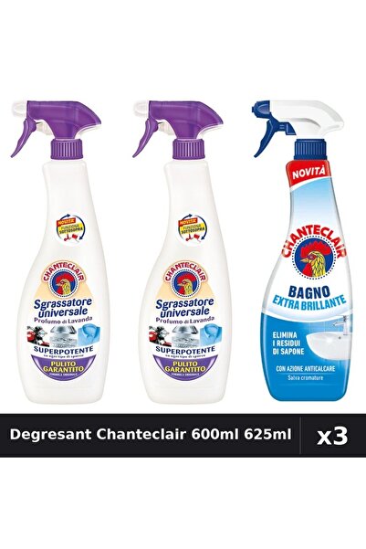 Chanteclair Set 3 Degresant Universal 600ml, 625ml - Lavanda, Mosc Alb, Antic...