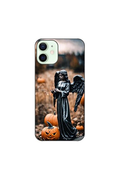 OEM Husa compatibila cu Apple iPhone 12 Mini Silicon Gel Tpu Model Halloween ...