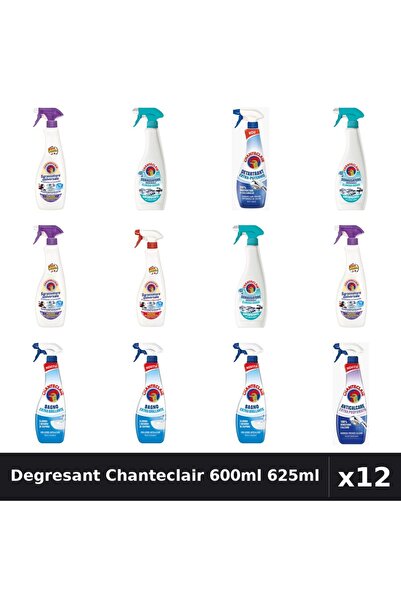 Chanteclair Set 12 Degresant Universal 600ml-625ml - Lavanda, Anti-Miros, Mar...