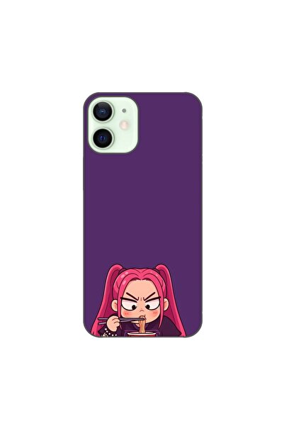 OEM Husa compatibila cu Apple iPhone 12 Mini Silicon Tpu Model KPop Demon Hun...