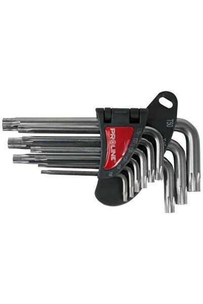 Proline SET CHEI NEGATIVE CR-VA TORX T10-T50 - 9P.