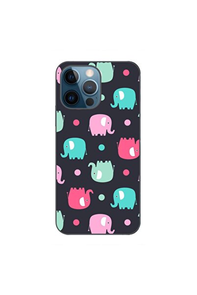 OEM Husa compatibila cu Apple iPhone 12 Pro Silicon Gel Tpu Model Pattern Ele...