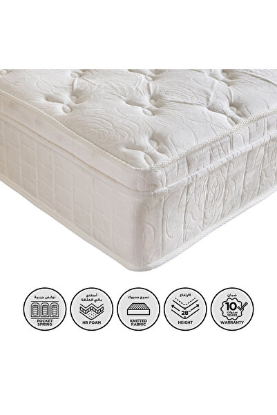 Home Box i-Dormira Signature Hotel Collection HR Foam Medium Firm Pocket Spri...