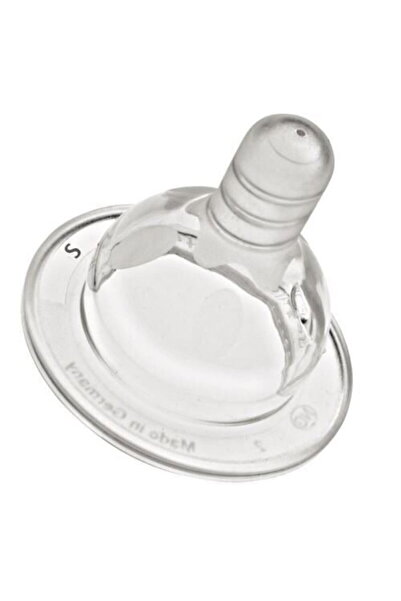 Nip Orthodontic silicone teats, for wide neck bottles, slow flow (S), 0+ mont...