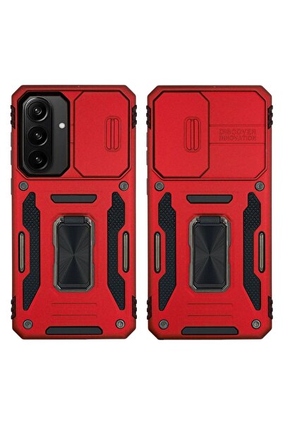 Sonique Θήκη Ring Armor CamShield για Samsung Galaxy A37 5G Κόκκινο