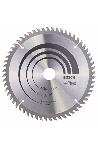 Bosch Circular saw blade for wood, 235 x 30/25 x 2.8 mm, 60 teeth