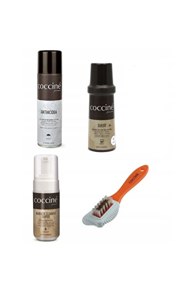 Coccine Kit ingrijire pantofi piele intoarsa, Coccine, Rosu 26