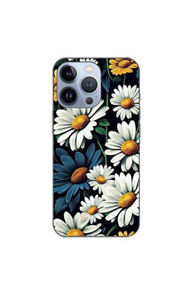 OEM Калъф, съвместим с Apple iPhone 13 Pro, силиконов гел TPU, с десен на мар...