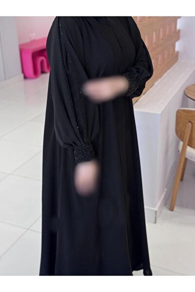Rosana عباية سلاسل, عباية هادئة باكمام لامعة