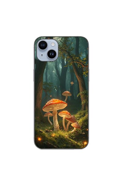 OEM Husa compatibila cu Apple iPhone 14 Plus Silicon Gel Tpu Model Glowing Ma...