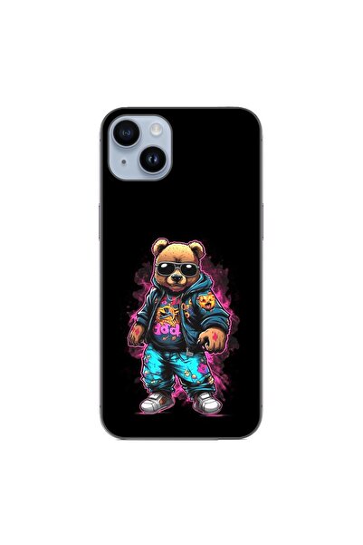 OEM Θήκη συμβατή με Apple iPhone 14 Plus, από σιλικόνη gel TPU, μοντέλο Bear ...