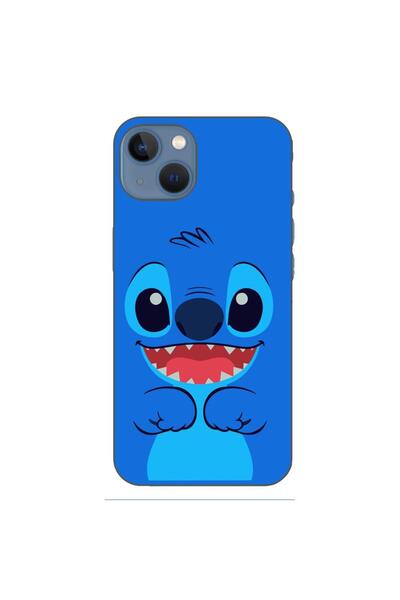 OEM Husa compatibila cu Apple iPhone 13 Silicon Gel Tpu Model Stitch Happy