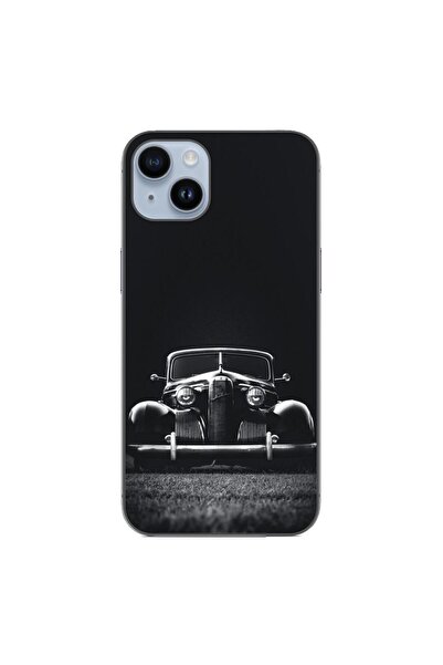 OEM Калъф, съвместим с Apple iPhone 14 Plus, силиконов гел TPU, модел  "Стар ...
