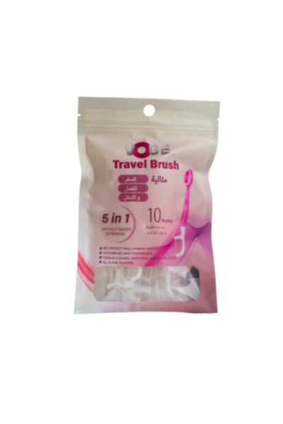 FUJI 5-in-1 Travel Toothbrush - 10 pieces