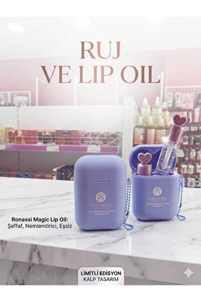 RS Ronassi Cosmetics MAGIC LİP RUJ GLOS İKİLİ