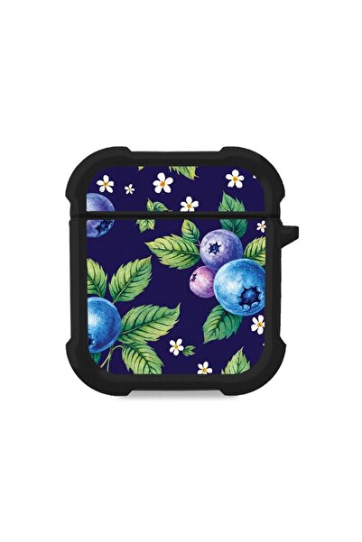 Sonique Θήκη Σιλικόνης Fruit Series για AirPods 1/2 Μύρτιλο 01