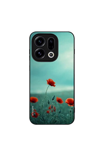 Sonique Θήκη Sunset in Eden Series για Oppo Find X9 5G Scarlet Poppy