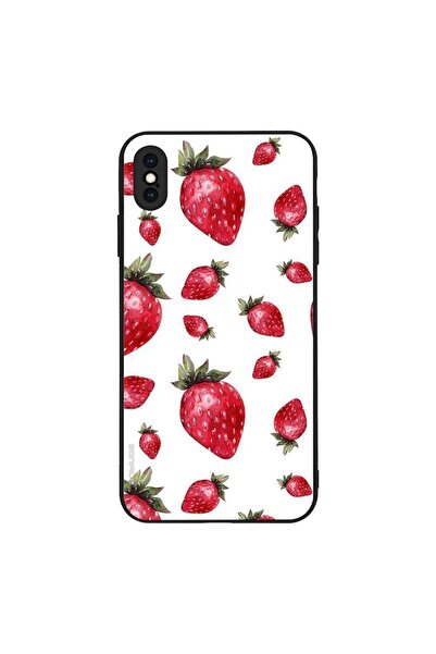 Sonique Θήκη Fruit Series για Apple iPhone XS MAX Φράουλα 01