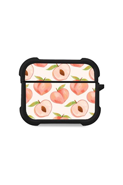 Sonique Θήκη Σιλικόνης Fruit Series για AirPods Pro / Pro 2 Ροδάκινο