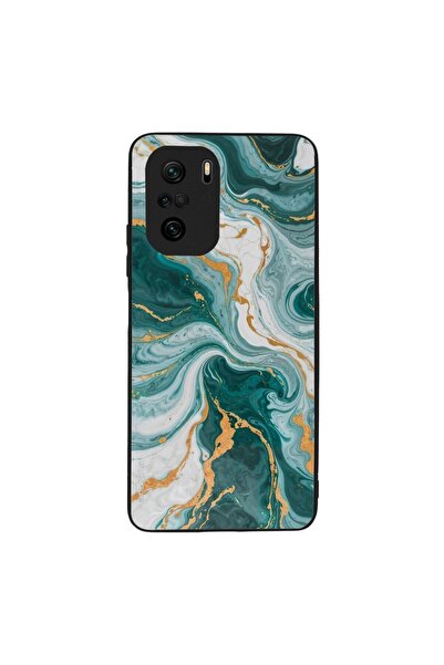 Sonique Θήκη Marble Series για Xiaomi Poco F3 / Mi 11i Πράσινο 01