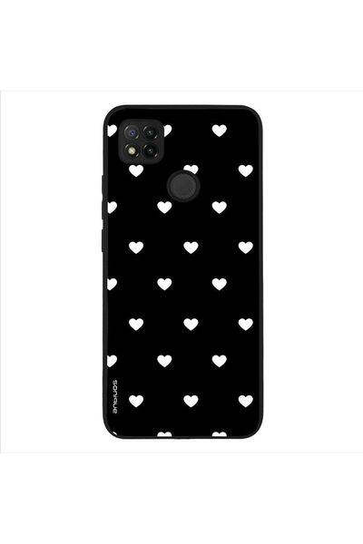 Sonique Θήκη Heart Series για Xiaomi Redmi 9C / Redmi 10A Μαύρο 02