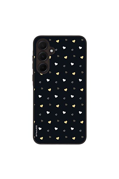 Sonique Θήκη Heart Series για Samsung Galaxy A35 5G Μαύρο 01
