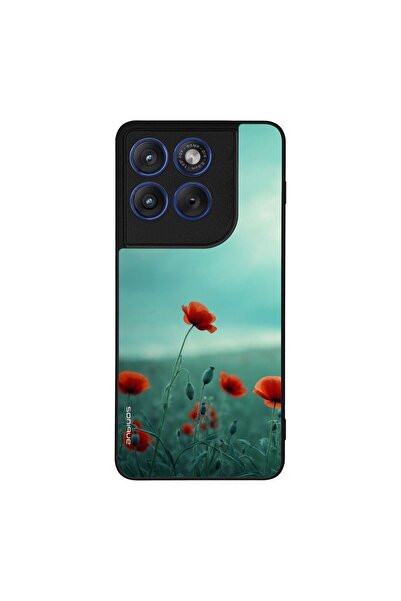 Sonique Θήκη Sunset in Eden Series για Motorola Edge 70 5G Scarlet Poppy