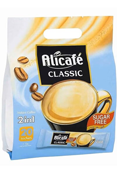ALICAFE سكر كلاسيك خالٍ من السكر 20 كيس