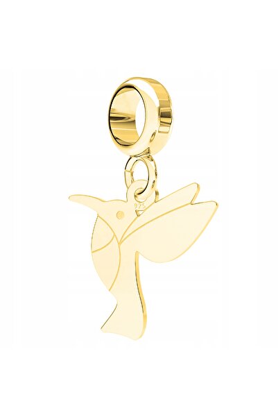 Larezo Pandantiv Tip Charm Pentru Bratari Modulare, Argint 925 Placat Cu Aur ...