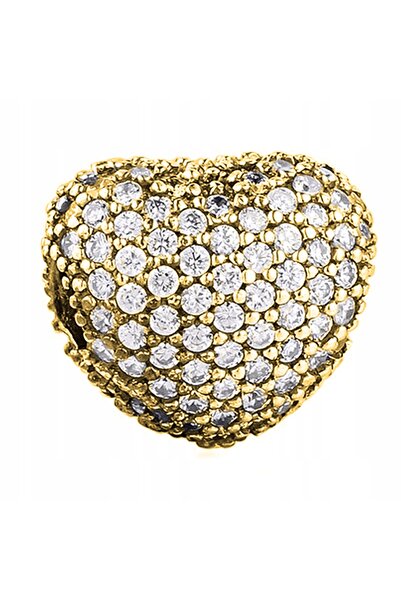 Larezo Pandantiv Tip Charm Pentru Bratari Modulare, Argint 925 Placat Cu Aur ...
