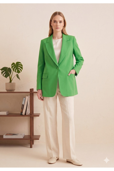 Salvi Women's Oversize Blazer Jacket