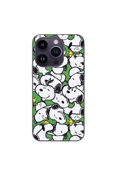 OEM Θήκη συμβατή με Apple iPhone 15 Pro, από σιλικόνη gel TPU, με σχέδιο Snoopy.