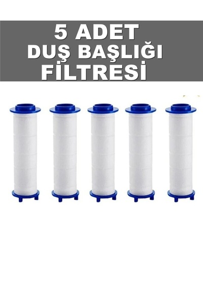 Kitchen Beauty 5 Adet Duş Başlığı Filtresi Kireç Önleyici Filtre