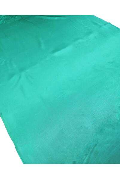 Kumaş Parça Dark Green Satin Viscose Fabric Flowy and Stylish for Shirts & Dr...