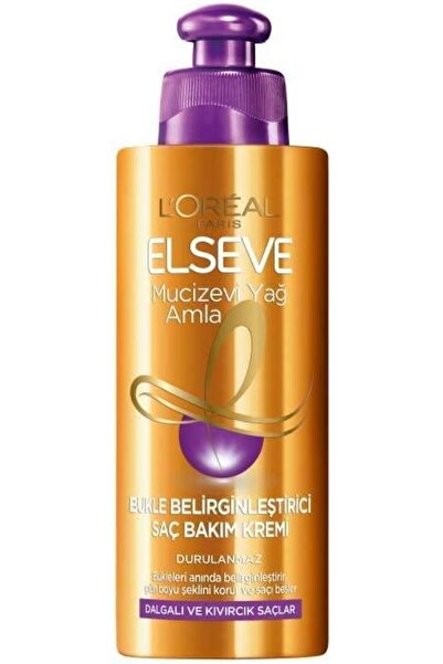 L'Oreal Paris L'Oréal Paris Elseve Mucizevi Amla Yağı Bukle Belirginleştirici...