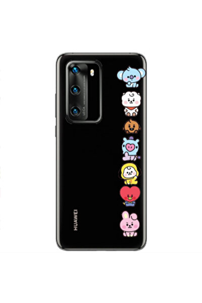 Other Huawei P40 Lovely animals Transparent Silicone TPU Θήκη