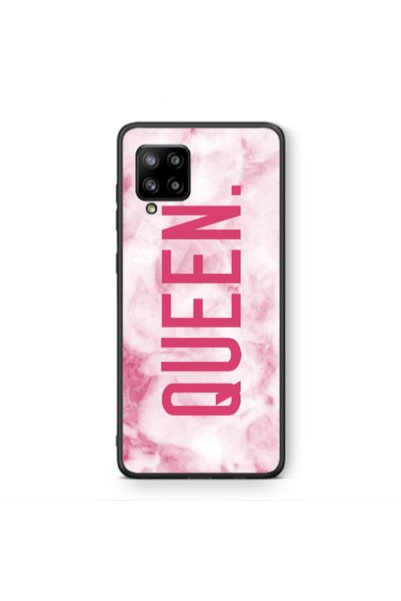 Other Samsung A42 5G Marble Queen Black Glossy Θήκη