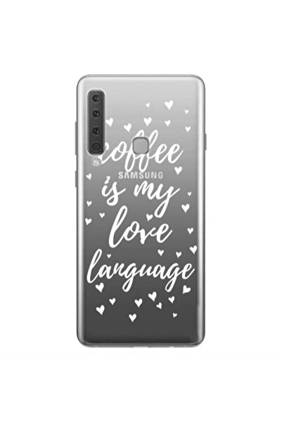 Other Samsung A9 2018 Coffe is my love language Transparent Silicone TPU Θήκη