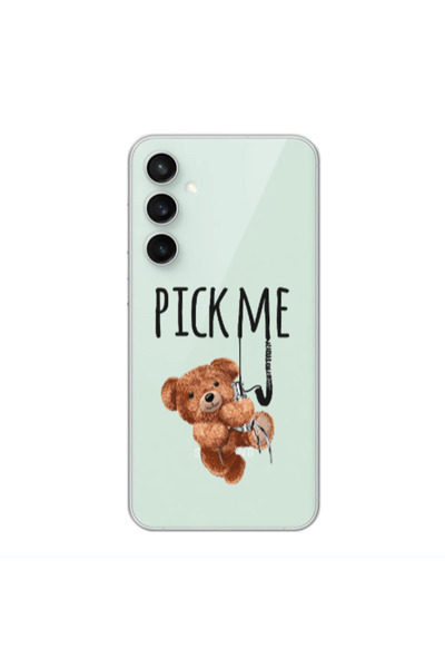 Other Samsung S24 Plus Pick me Transparent Silicone TPU Θήκη