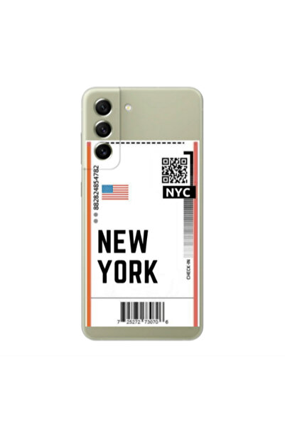 Other Samsung S21 New York NYC Transparent Silicone TPU Θήκη