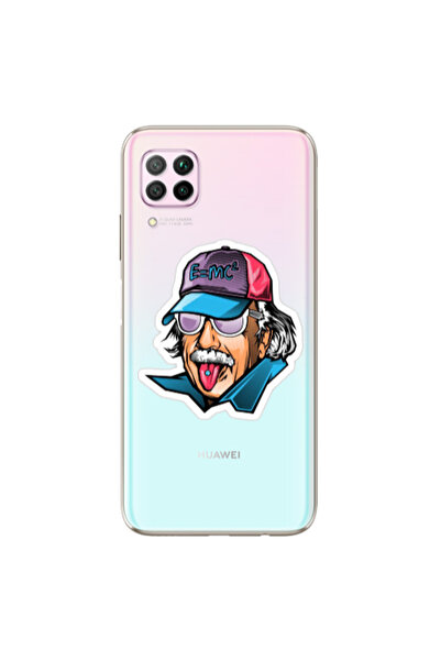 Other Huawei P40 Lite Einstein Transparent Silicone TPU Θήκη