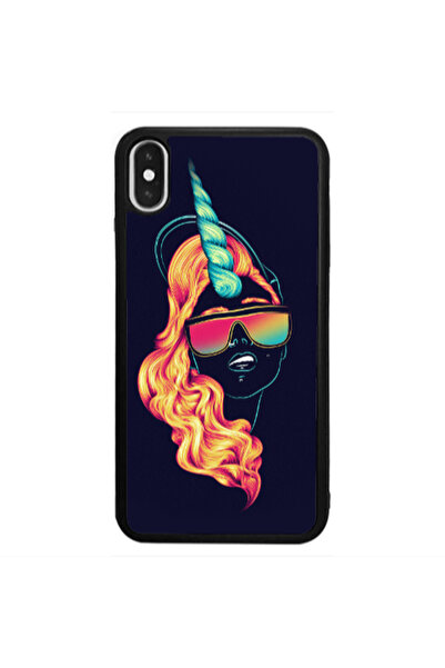 Other Apple iPhone Xs Horn style Black Glossy Θήκη
