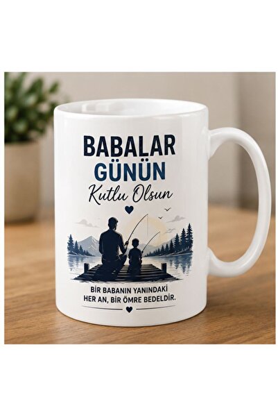 KADOREX DESIGN Babalar Günü Hediye Kupası – Babama Özel Anlamlı Baskılı Kupa ...