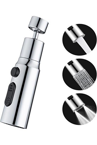 The Bros Kitchen Tap Spray Head, Kitchen Faucet Aerator Splash Proof Spout.3 ...