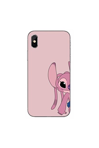 OEM Husa compatibila cu Apple iPhone X Silicon Gel Tpu Model Stitch Her