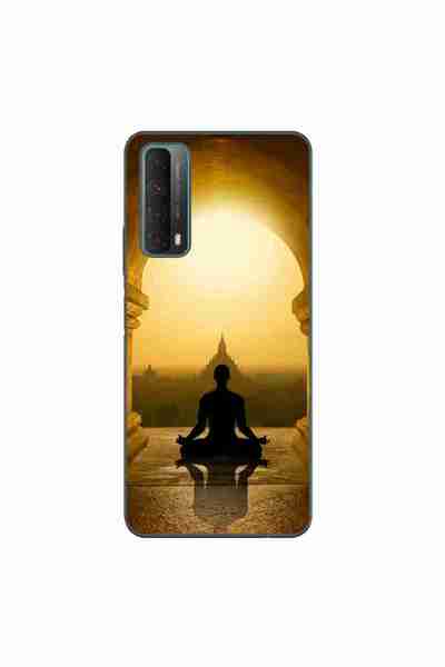 OEM Θήκη συμβατή με Huawei P Smart 2021 Σιλικόνης Gel TPU με σχέδιο διαλογισμού