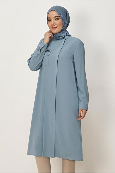 Alvina Linen Effected Long Tunic 45560